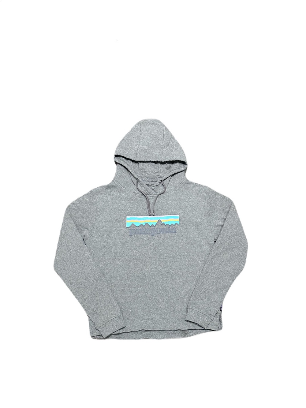 Patagonia Pastel P-6 Logo Uprisal Hoody Gravel Heather Hoodie Women's Medium